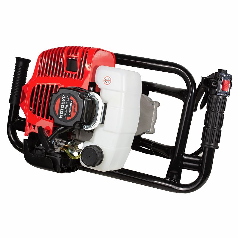 Мотобур AG520N (2-тактн.,52сс,2300Вт,посадочный 20мм) ONEMOTO