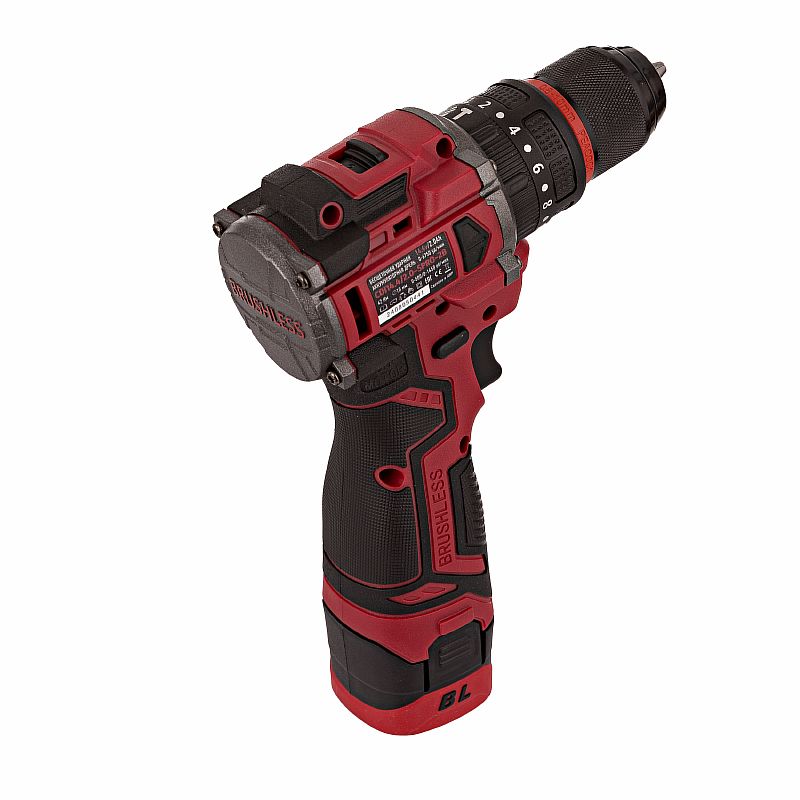 Дрель акк.ударная бесщ.CDI 14,4/2,0-SPRO-2B(42Hm,14,4V/2,0Ah,10мм БЗПметал,500-1650об/мин,КЕЙС) №1