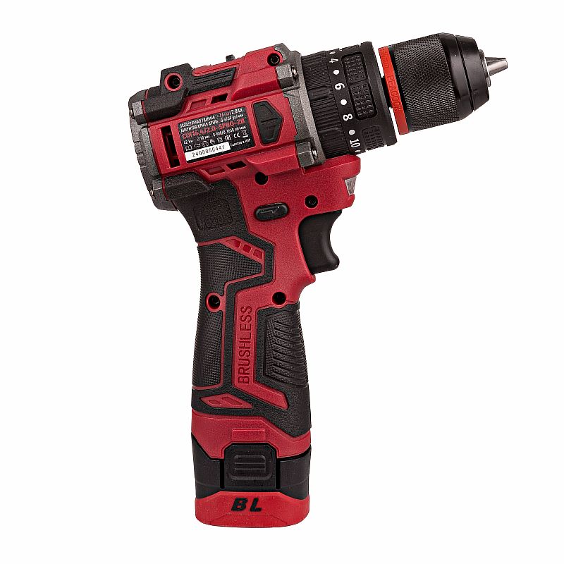 Дрель акк.ударная бесщ.CDI 14,4/2,0-SPRO-2B(42Hm,14,4V/2,0Ah,10мм БЗПметал,500-1650об/мин,КЕЙС) №1