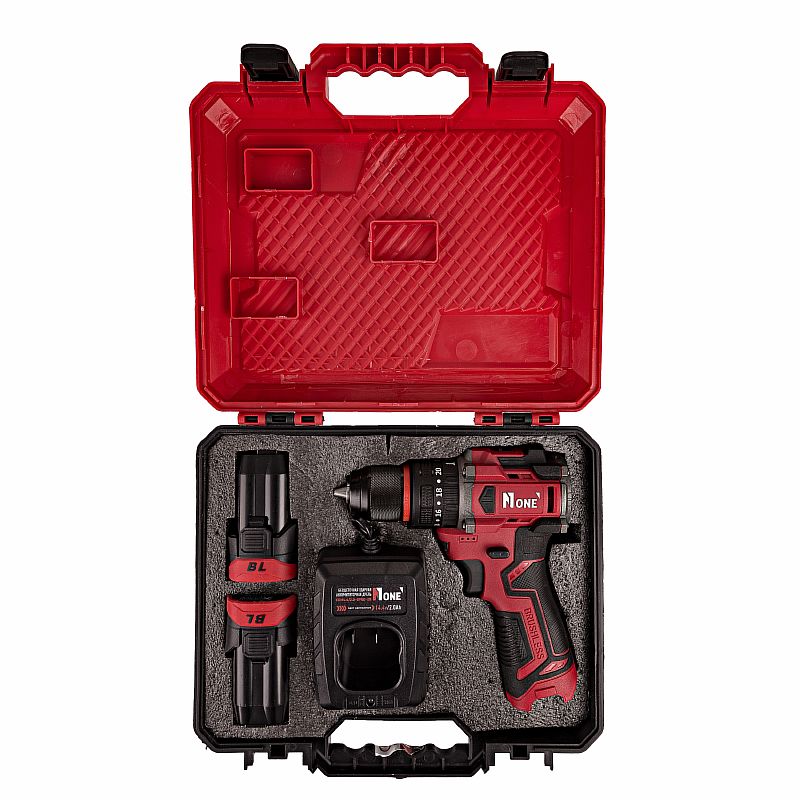 Дрель акк.ударная бесщ.CDI 14,4/2,0-SPRO-2B(42Hm,14,4V/2,0Ah,10мм БЗПметал,500-1650об/мин,КЕЙС) №1