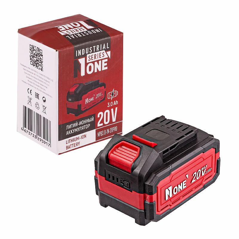 INDUSTRIAL Аккумулятор Li-ion NPB 3.0-IN-20PRO №1