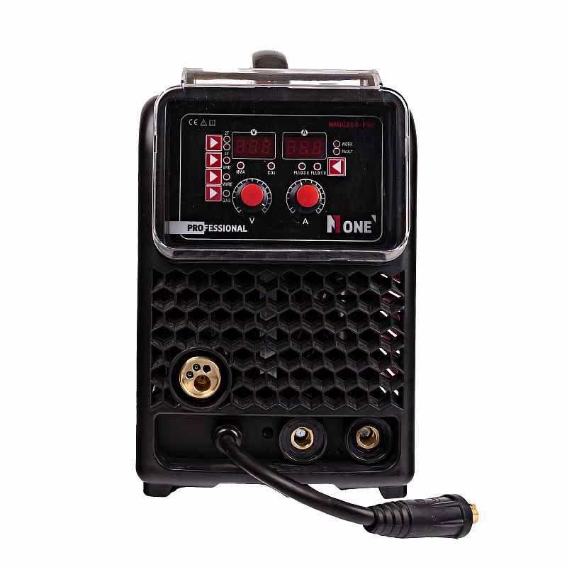 Сварочный полуавтомат инверторный NMIG 260-PRO(MIG+MMA.20-260А,гор.старт,форсаж дуги,антизалип.) №1
