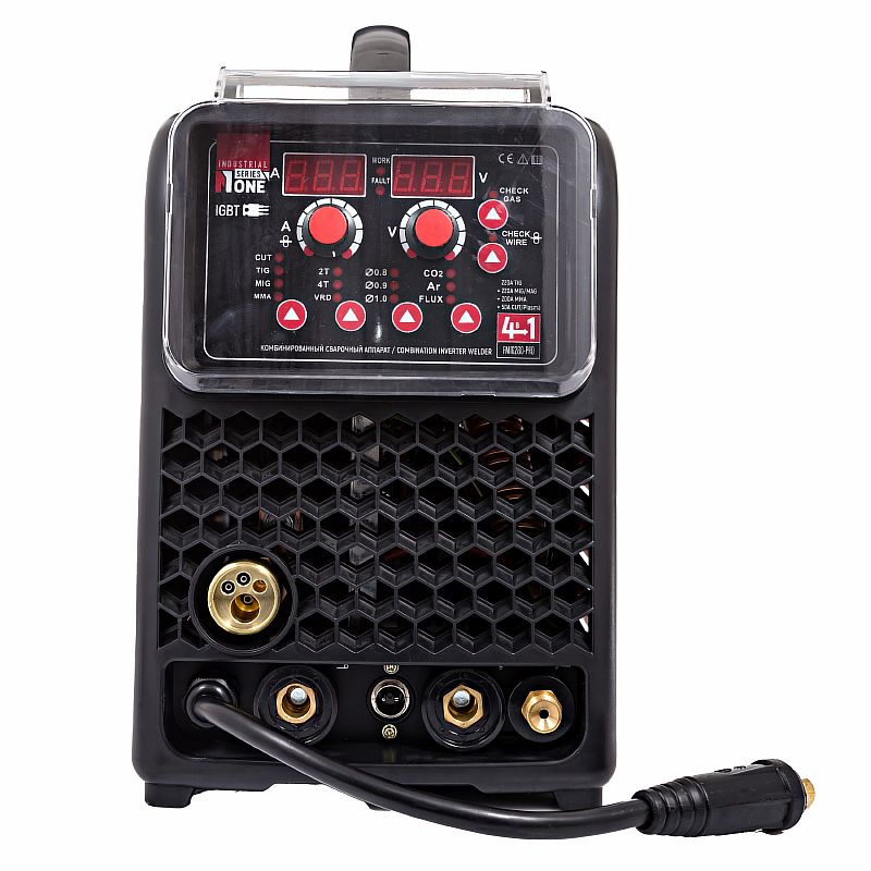 INDUSTRIAL Сварочный полуавтомат инверт.многофункц.FMIG 280-PRO (4в1,TIG/MIG,MMA,CUT/PLASMA 220A) №1