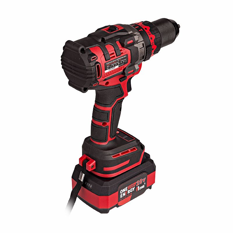 Дрель акк.ударная бесщ.CDI 20/3.0-IN-BR-S(20V,3,0A/h,150Hm,2 акк,2ск,3реж,защ.от ОБРАТНОГО удара) №1