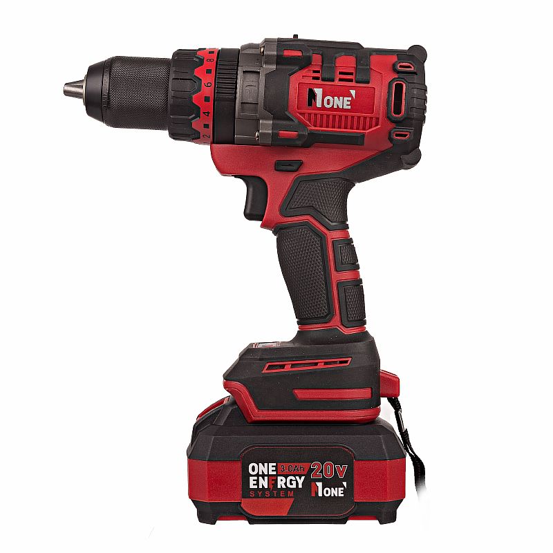 Дрель акк.ударная бесщ.CDI 20/3.0-IN-BR-S(20V,3,0A/h,150Hm,2 акк,2ск,3реж,защ.от ОБРАТНОГО удара) №1