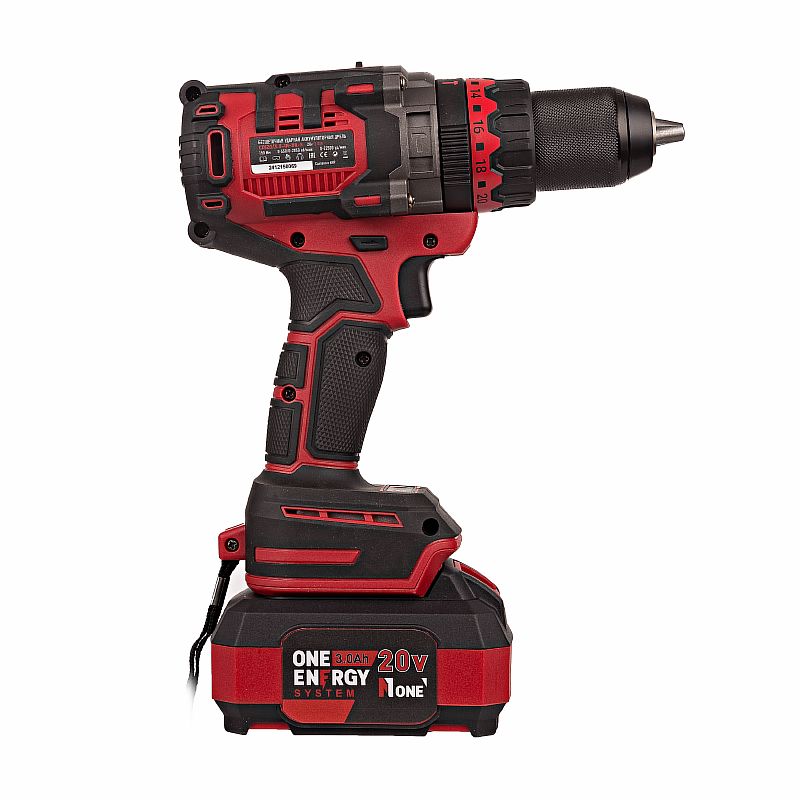 Дрель акк.ударная бесщ.CDI 20/3.0-IN-BR-S(20V,3,0A/h,150Hm,2 акк,2ск,3реж,защ.от ОБРАТНОГО удара) №1