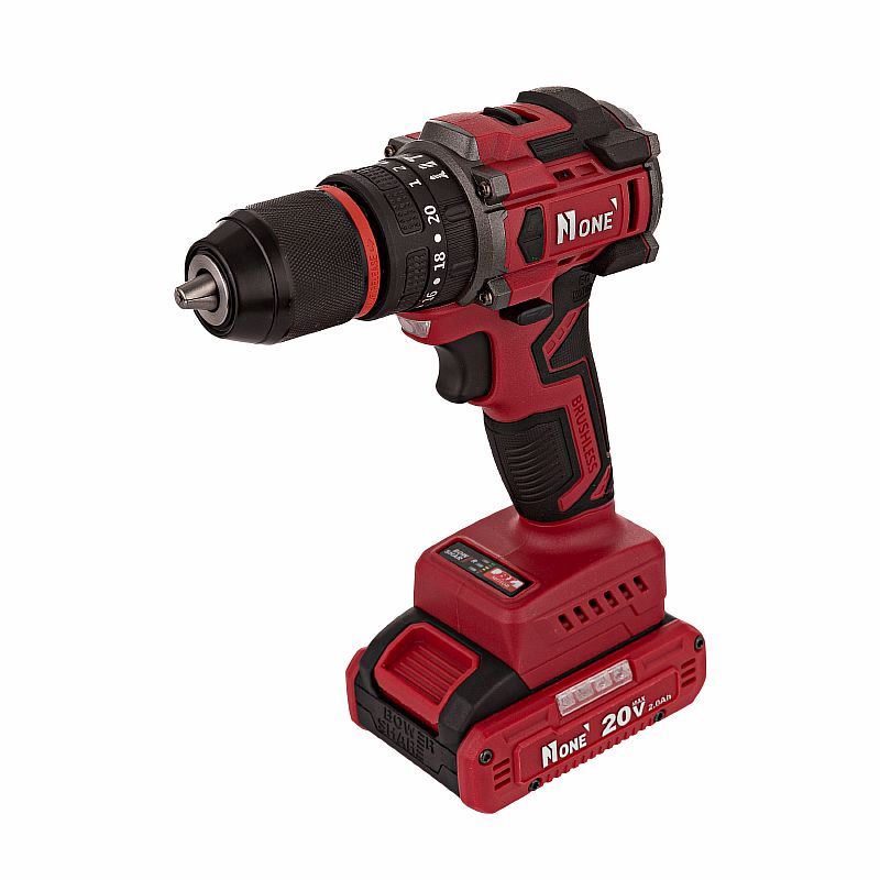 Дрель акк.ударная бесщ.CDI 20/2.0-IN-BR (50Hm.2.0V,2 АКК,2,0Ач,13мм мет.патр,кейс) №1