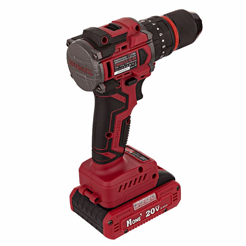Дрель акк.ударная бесщ.CDI 20/2.0-IN-BR (50Hm.2.0V,2 АКК,2,0Ач,13мм мет.патр,кейс) №1