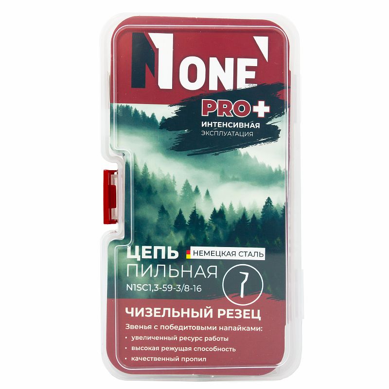 Цепь для пил PRO+ в коробке (победит.зуб) N1SC1,3-59-3/8-16 №1