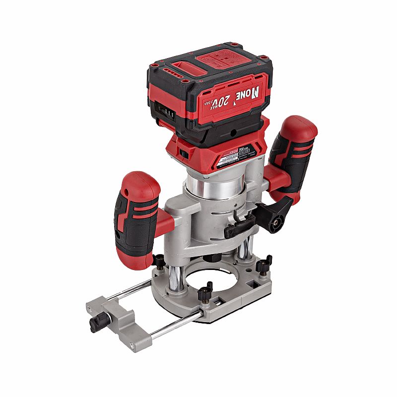INDUSTRIAL Фрезер акк.бесщет.NCCR-IN20-3.0-8PRO (20V,1акк,3,0Ah,З/У,рег.об.10000-30000,цанга 6,8) №1