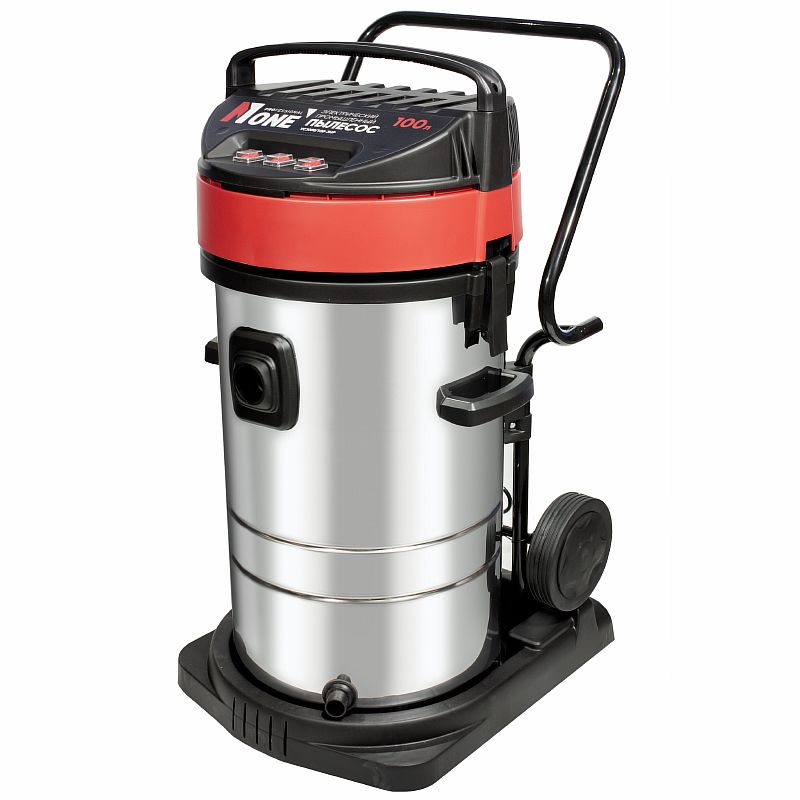 Пылесос строительный VC3000/100-3HP (100л, 3000Вт, 5м шланг, 2двигателя, сух/вл уборка) №1