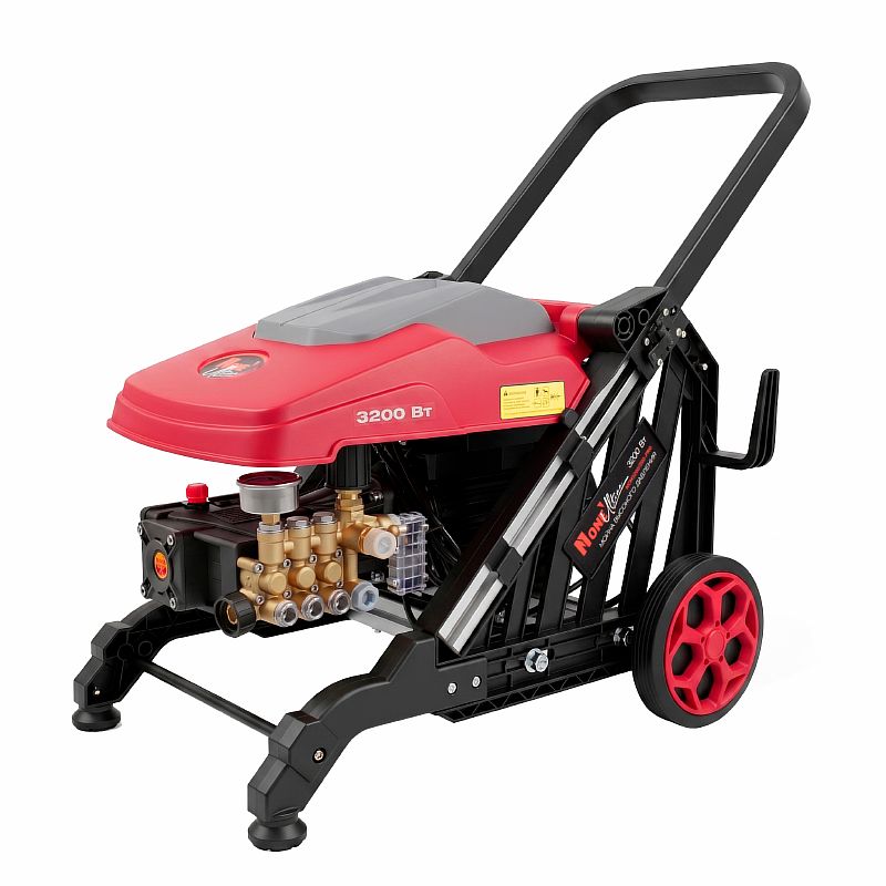 Мойка высокого давления NCM3200/200-PRO (3200Вт,200Бар,790л/ч,пеногенератор,4насадки,шланг 10м) №1