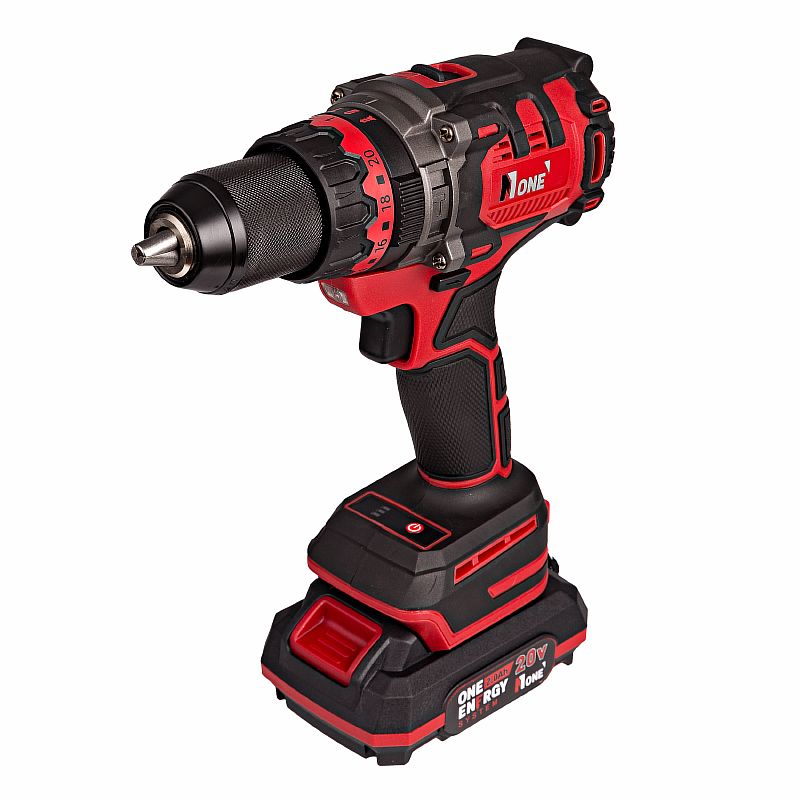 Дрель акк.ударная бесщ.CDI 20/2.0-IN-BR-S (20V,2,0A/h,150Hm,2акк,2ск,3реж,защ.от ОБРАТНОГО удара) №1