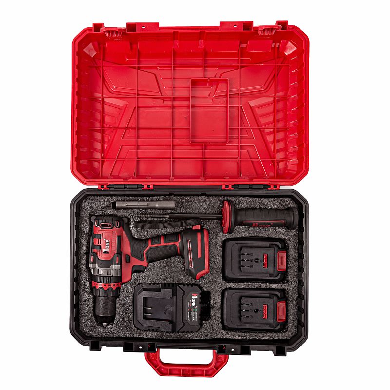 Дрель акк.ударная бесщ.CDI 20/2.0-IN-BR-S (20V,2,0A/h,150Hm,2акк,2ск,3реж,защ.от ОБРАТНОГО удара) №1
