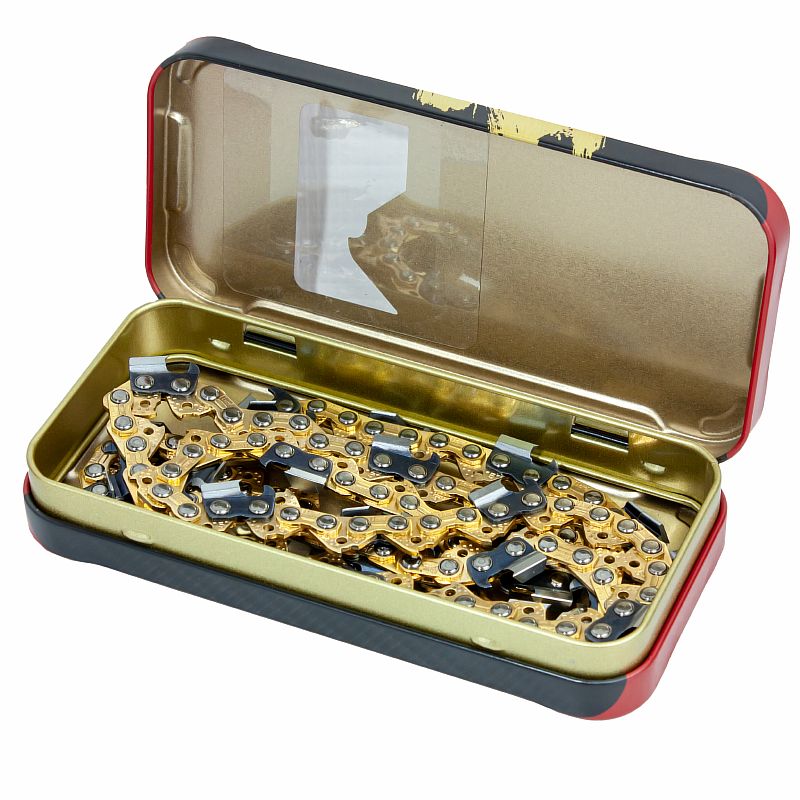 Цепь для пил в жел.коробке N1GD1,3-50-3/8-14 супер зуб GOLD №1