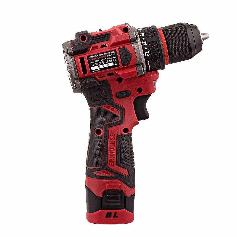 Дрель акк. бесщет.CDI 14,4/2,0-SPRO (42Hm,14,4V/2,0Ah,10мм метал.патрон,500-1650об/мин,КЕЙС) №1