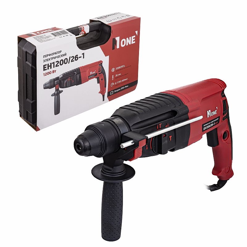 Перфоратор EH1200/26-1 (3х реж.,1200Вт,3,2 Дж, SDS+.кейс) КРАСН №1 (2181)