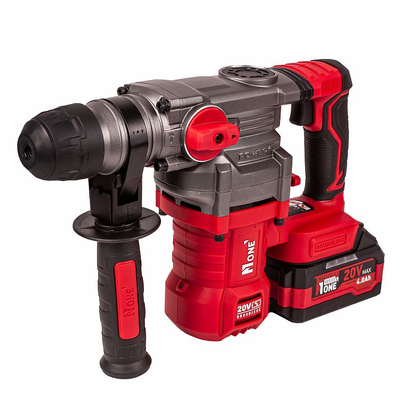 INDUSTRIAL Перфоратор акк. EH26/4,0-PRO-1BL NEW (4-х реж,26мм,1акк.4,0А/ч,З/У,3Дж,наб.буров) №1