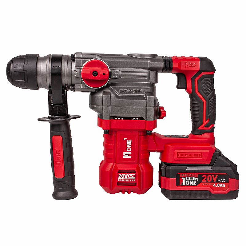 INDUSTRIAL Перфоратор акк. EH26/4,0-PRO-1BL NEW (4-х реж,26мм,1акк.4,0А/ч,З/У,3Дж,наб.буров) №1