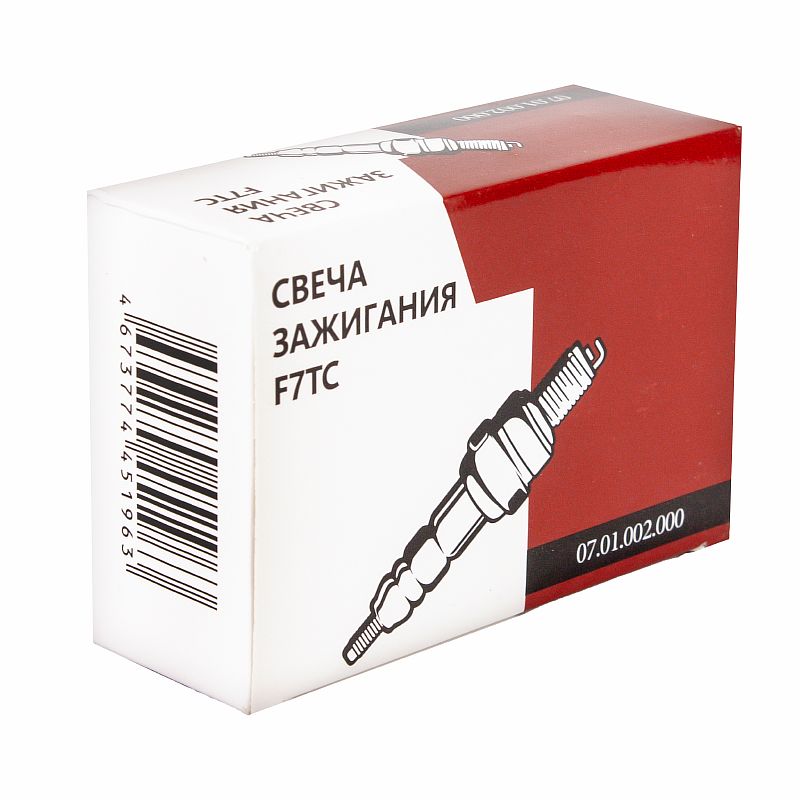 Свеча зажигания F7TC (4-х тактные двигатели) 10шт/уп
