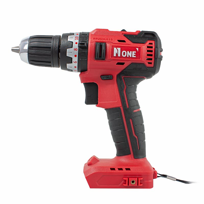 INDUSTRIAL Дрель акк.ударная бесщ CDI 20/2.0-PRO-BR-1B (20V.БЕЗ АКК,2,0Ач,З/У,2-х скор,55Hm.10мм) №1
