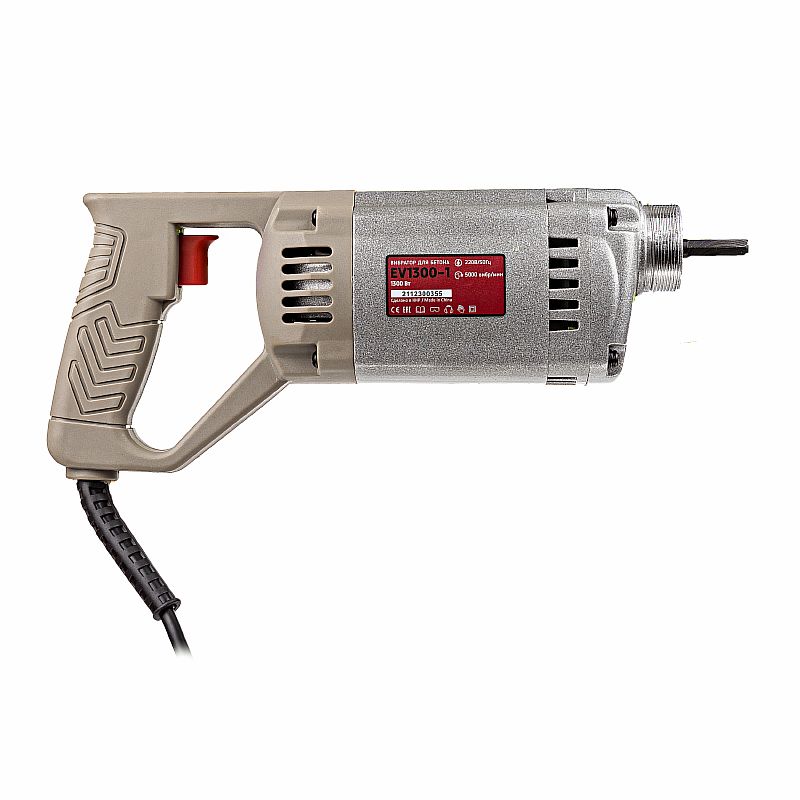 Вибратор EV1300-1 (электрич.,1300Вт,шланг 1,5м) +ШЛАНГ №1