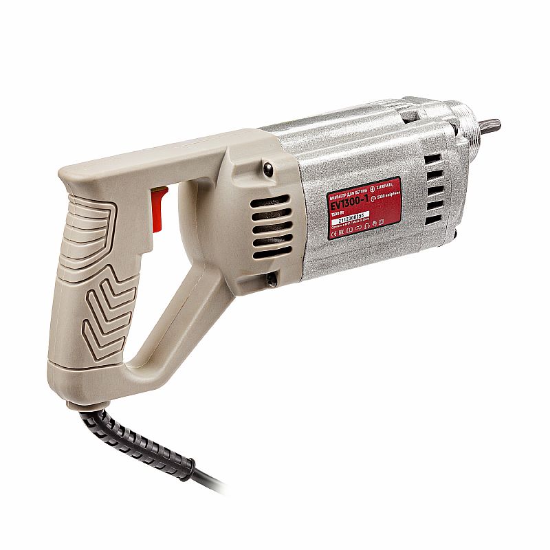Вибратор EV1300-1 (электрич.,1300Вт,шланг 1,5м) +ШЛАНГ №1