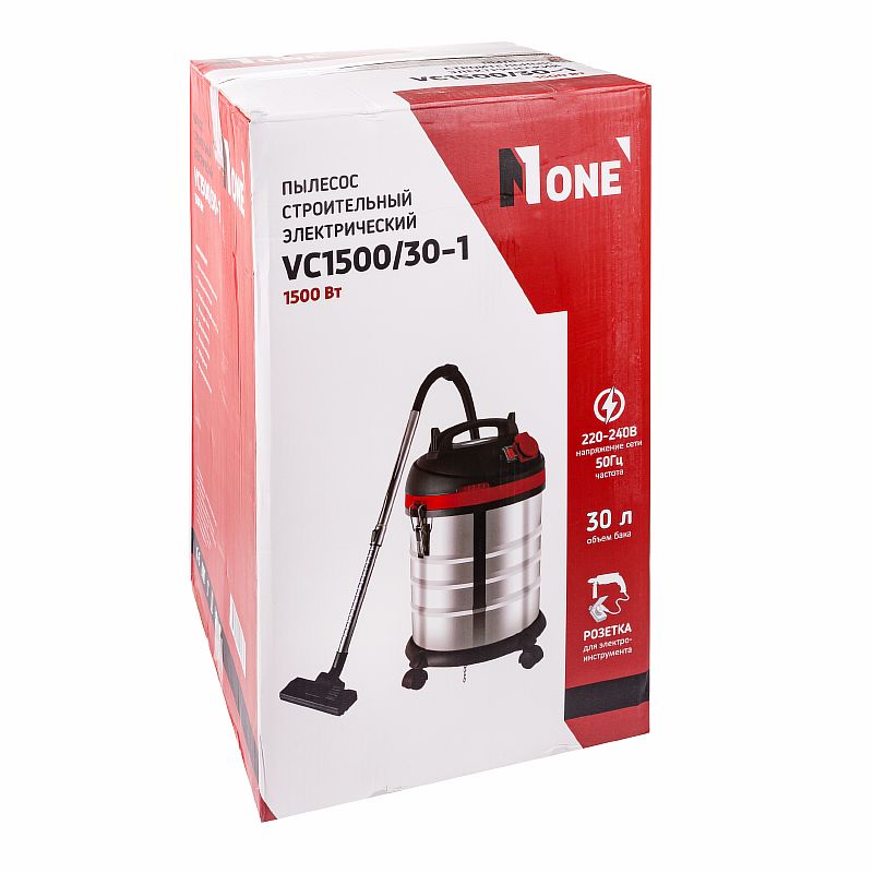 Пылесос строительный VC1500/30-1 (30л,1500Вт,4м шланг,пылесборник) №1