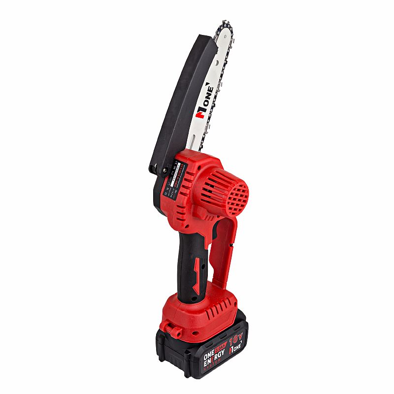 Пила цепн.акк. ECS18/3.0-PRO (18V,1акк,3,0Ач,З/У,15,2см шина,37зв,+10см шина,28зв,КЕЙС) №1