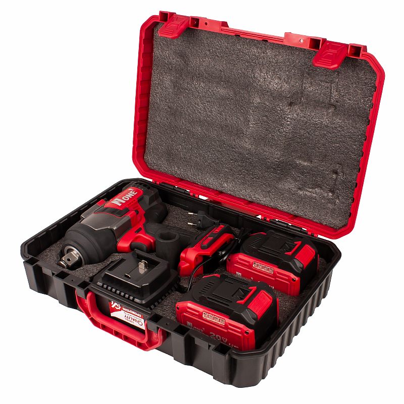INDUSTRIAL Гайковерт акк.бесщ.CIW70/6,0-IN-2B (20V,6,0Ah,Max2000Hm,квадр3/4,платформа MAKITA) №1