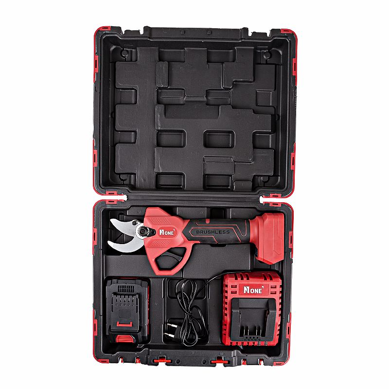 INDUSTRIAL Секатор акк. NCP30/2.0-PRO (20V,1 акк 2,0Ач,30мм толщина реза,2000резов,КЕЙС) №1