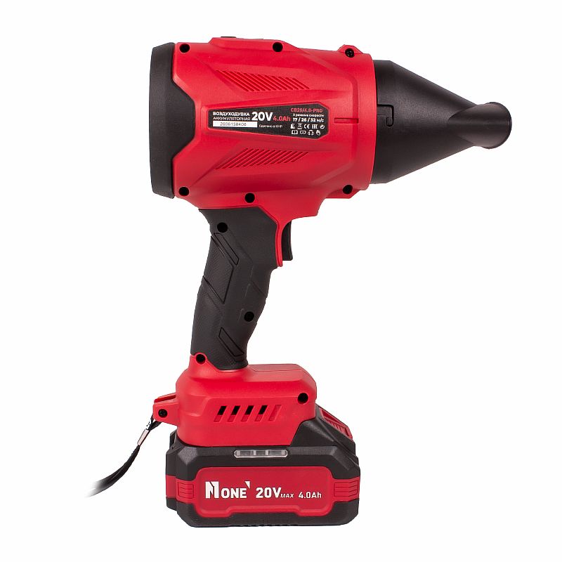 INDUSTRIAL Воздуходувка акк.бесщет.CB20/4.0-PRO (20V,4.0Ач,пот,1АКБ,1з/у,платформа MAKITA) №1