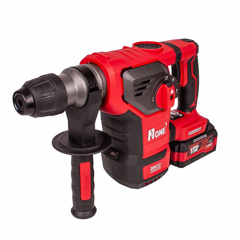 INDUSTRIAL Перфоратор акк. EH50/4.0-PRO-BL (4-х реж,30мм,2акк.4,0А/ч,З/У,5,8Дж,наб.буров,инд.зар) №1