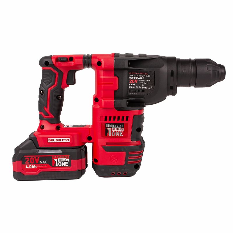INDUSTRIAL Перфоратор акк.бесщет.EH26/4,0-PRO-BL (20V,4,1Дж,2акк,4,0Ач,З/У,3+1реж.платф. MAKITA) №1
