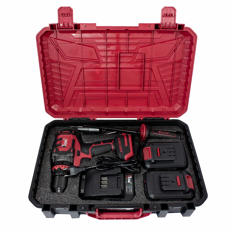 Дрель акк.ударная бесщ.CDI 20/4.0-IN-BR-S(20V,4,0A/h,150Hm,2акк,2ск,3реж,защ.от ОБРАТНОГО удара) №1