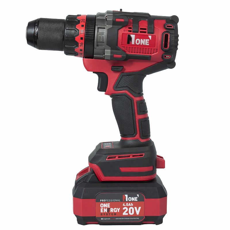 Дрель акк.ударная бесщ.CDI 20/4.0-IN-BR-S(20V,4,0A/h,150Hm,2акк,2ск,3реж,защ.от ОБРАТНОГО удара) №1