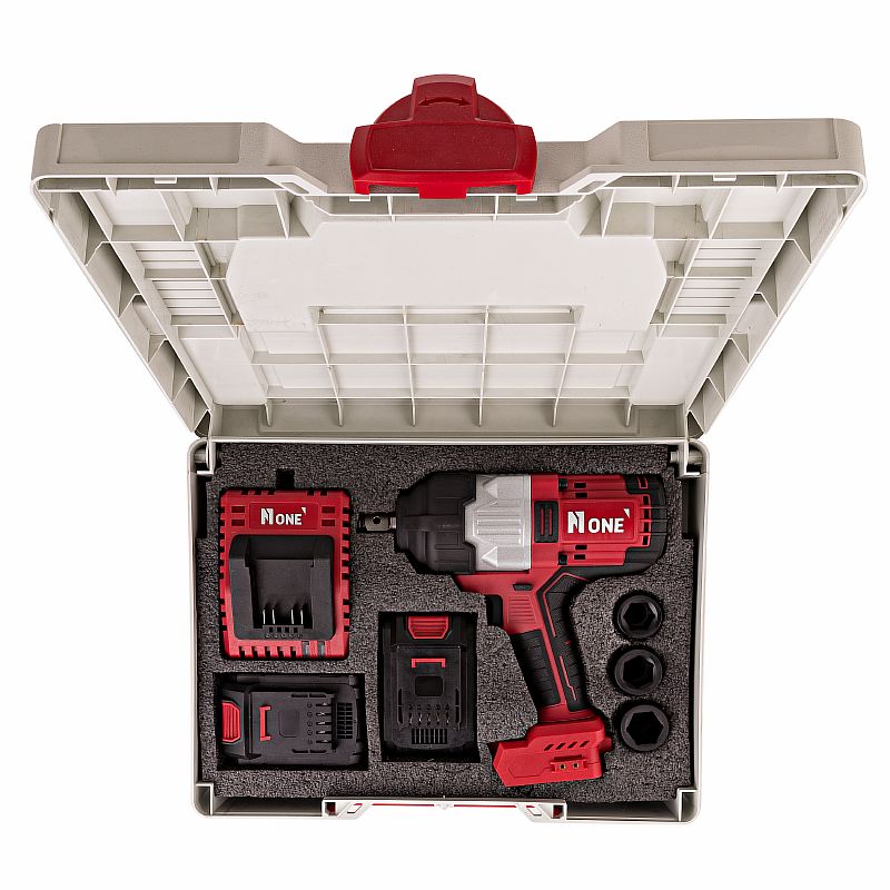 INDUSTRIAL Гайковерт акк.бесщ.CIW30/4,0-PRO-2BL(20V.4.0Ah,Max1000Nm,рег.об,реверс,2АКК,МОДУЛЬНЫЙ) №1