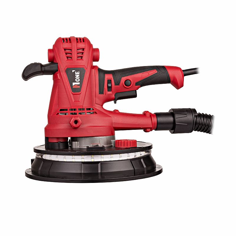 Шлифмашина для стен DMJ1200-SS1(1200Вт,подсв, диск 225мм,пылесбор)  ПЛАТФОРМА .