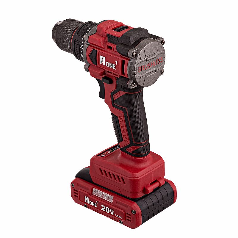 Дрель акк. бесщет.CDI 20/2,0-SPRO (45Hm,20V/2,0Ah,10мм метал.патрон,500-1650об/мин,КЕЙС) №1