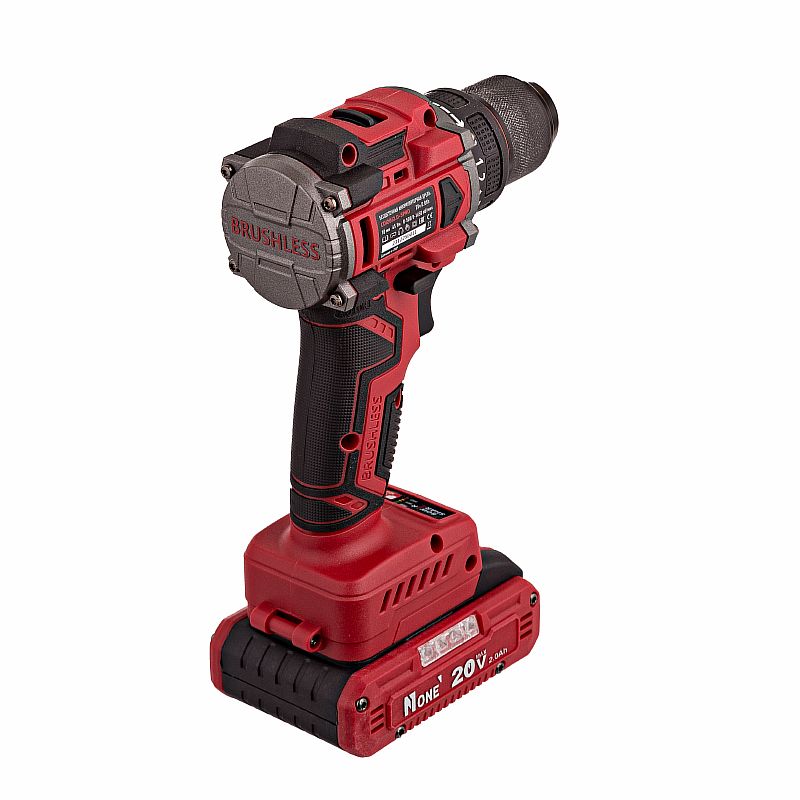 Дрель акк. бесщет.CDI 20/2,0-SPRO (45Hm,20V/2,0Ah,10мм метал.патрон,500-1650об/мин,КЕЙС) №1