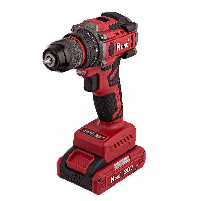Дрель акк. бесщет.CDI 20/2,0-SPRO (45Hm,20V/2,0Ah,10мм метал.патрон,500-1650об/мин,КЕЙС) №1