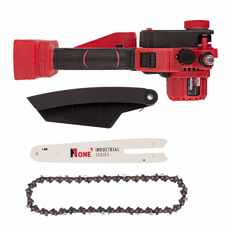INDUSTRIAL Пила цеп.акк. RCS20/2.0-PRO-B (20V,3,0Ah.цепь37зв,шина 6"/15,2,тушка) №1