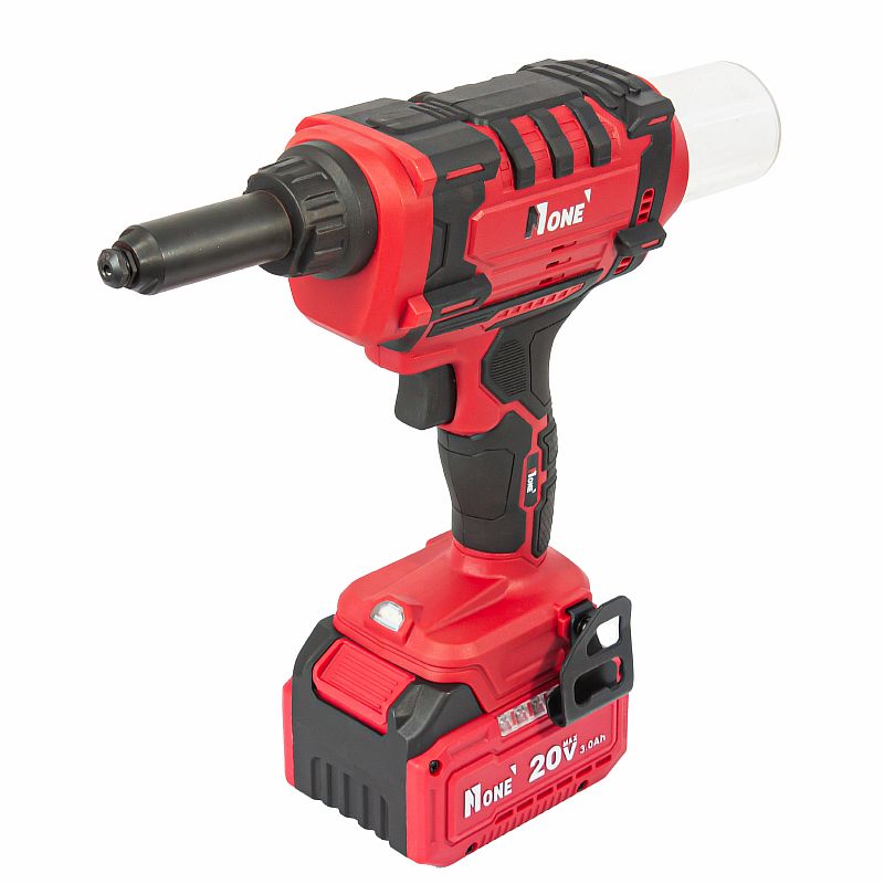 INDUSTRIAL Заклепочник акк.NCR 25/3.0-PRO(20V,3.0Ач,Ал.2,4-6,0,мет.2,4-5,0,1АКБ,з/у,платф.MAKITA) №1