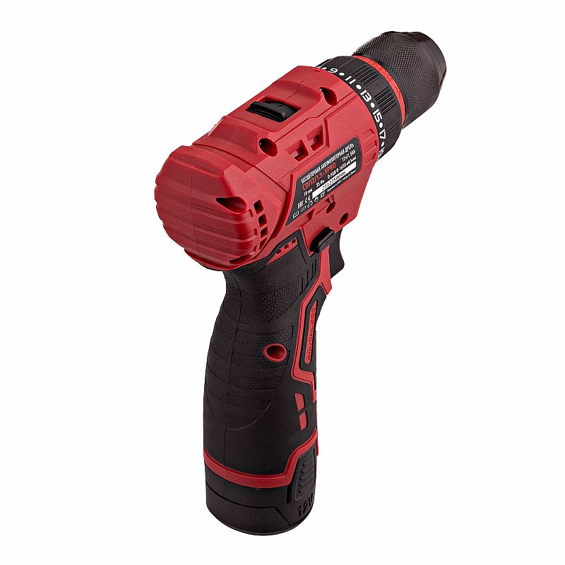 Дрель акк. бесщет.CDI 12/1,5-SPRO (35Hm,12V/1,5Ah,10мм метал.патрон,500-1650об/мин,КЕЙС) №1