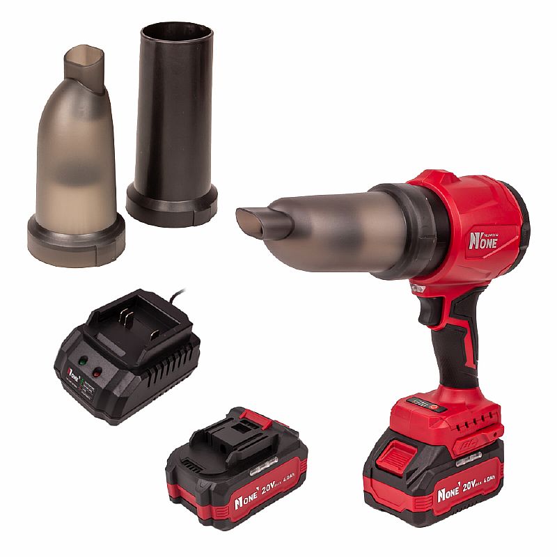 INDUSTRIAL Воздуходувка акк.бесщет.CB18/4.0-PRO (20V,4.0Ач,1АКБ,1з/у,2 НАСАДКИ,платформа MAKITA) №1