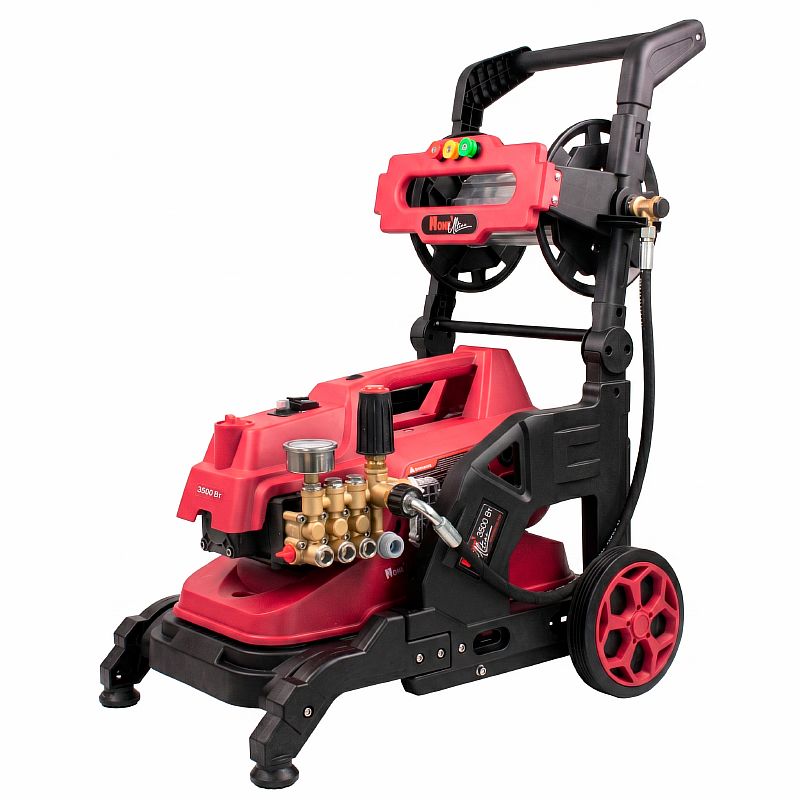 Мойка высокого давления NCM3500/250-PRO (3500Вт,250Бар,620л/ч,пеногенератор,4насадки,шланг10м) №1